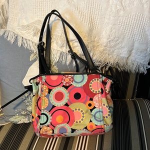 Talbots multi colored purse.